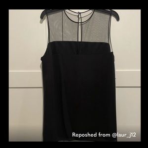 Babaton Black Camisole only warn once and cleaned.